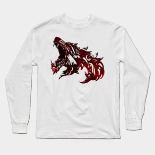 werewolf art Long Sleeve T-Shirt